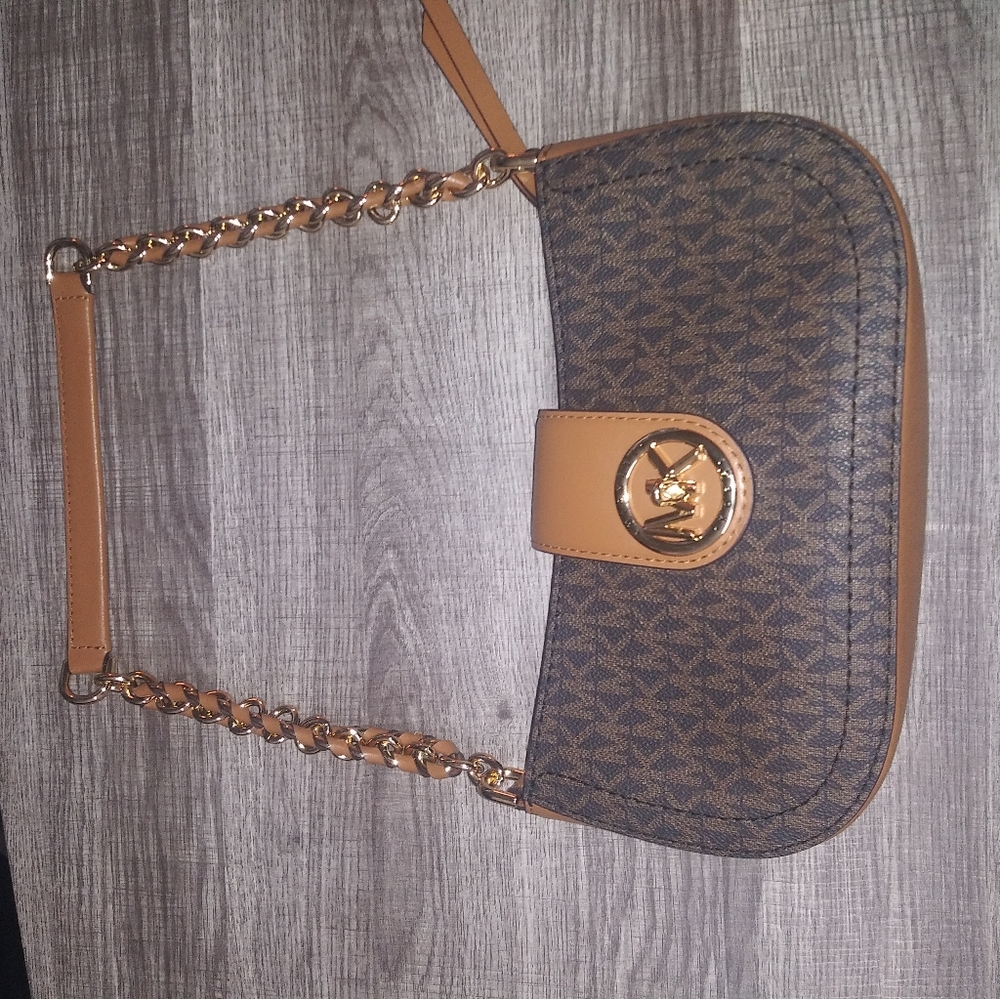 A Michael Kors vintage style purse shoulder bag